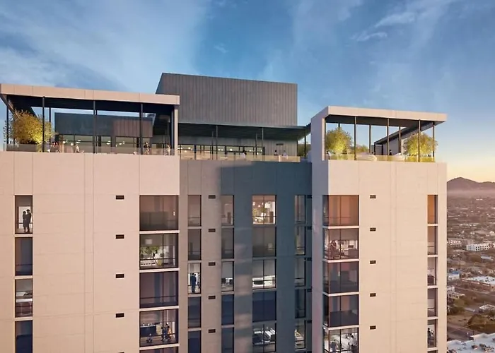 Apartment Boulevard Modern Highrise Stu Sky Pool Parking Gym 01 Phoenix